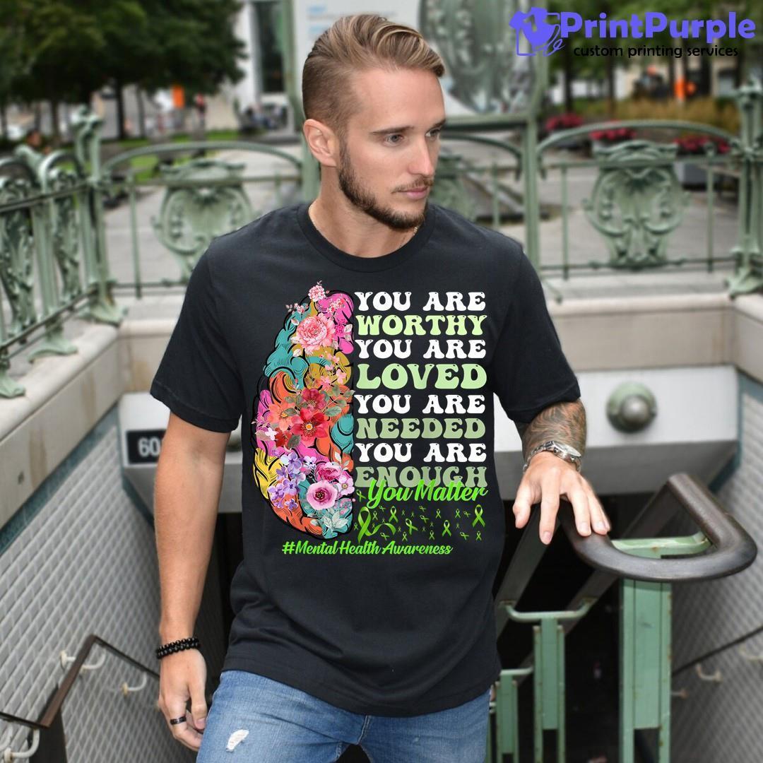 Mental Health Awareness T-Shirts & T-Shirt Designs