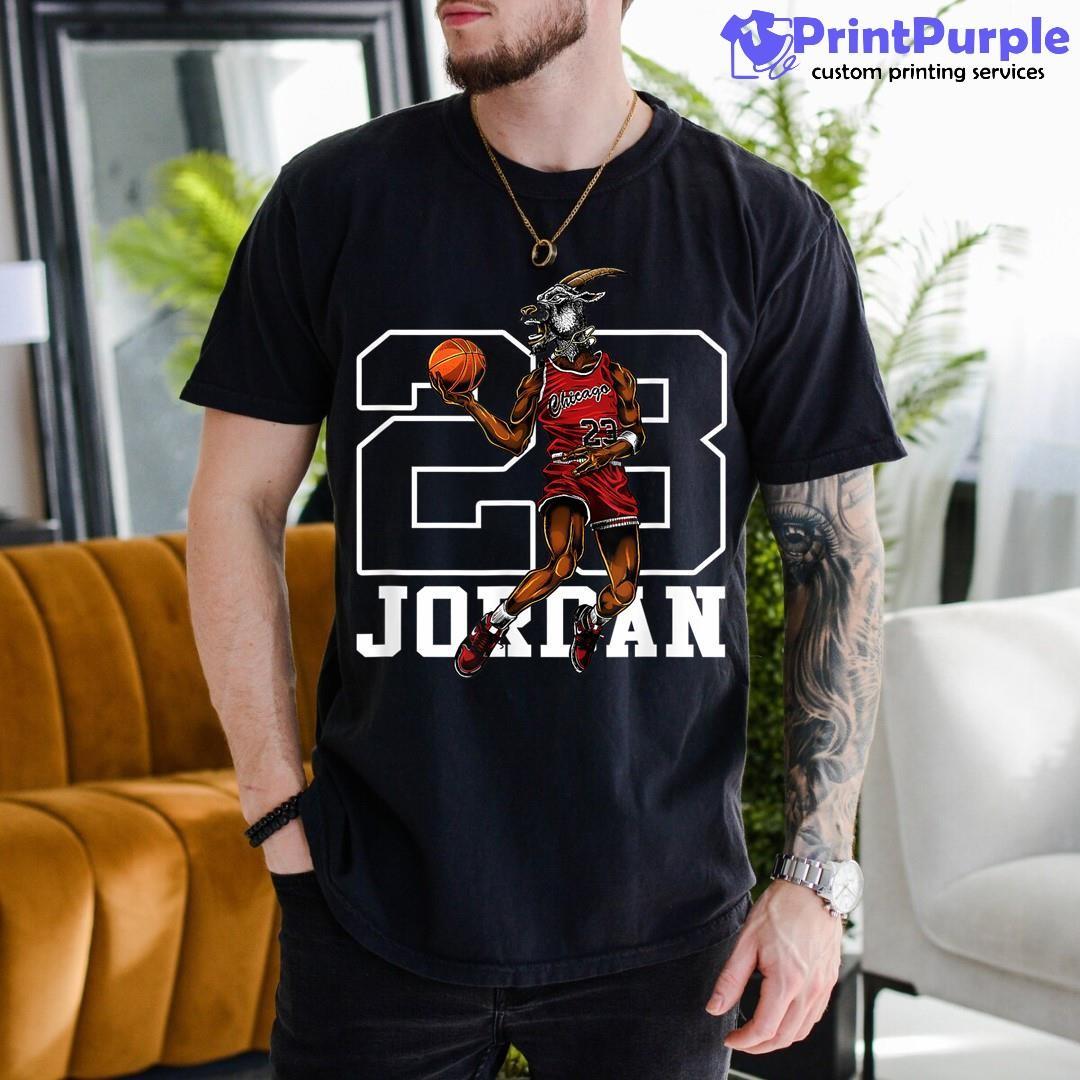 Vintage Jordan Basketball Player Gifts For Men Boys T-Shirt