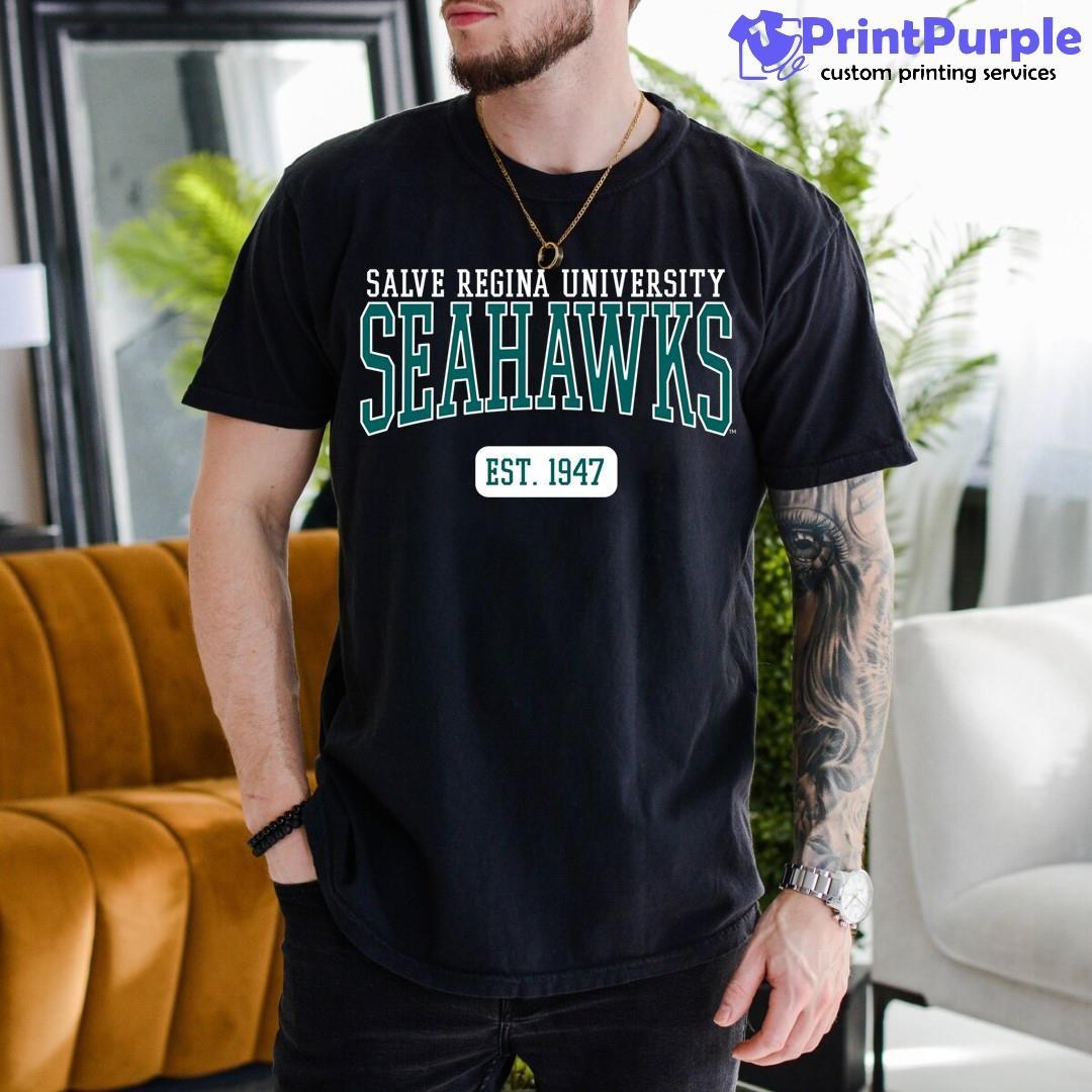 Salve Regina University Youth Seahawks Long Sleeve T-Shirt: Salve Regina  University