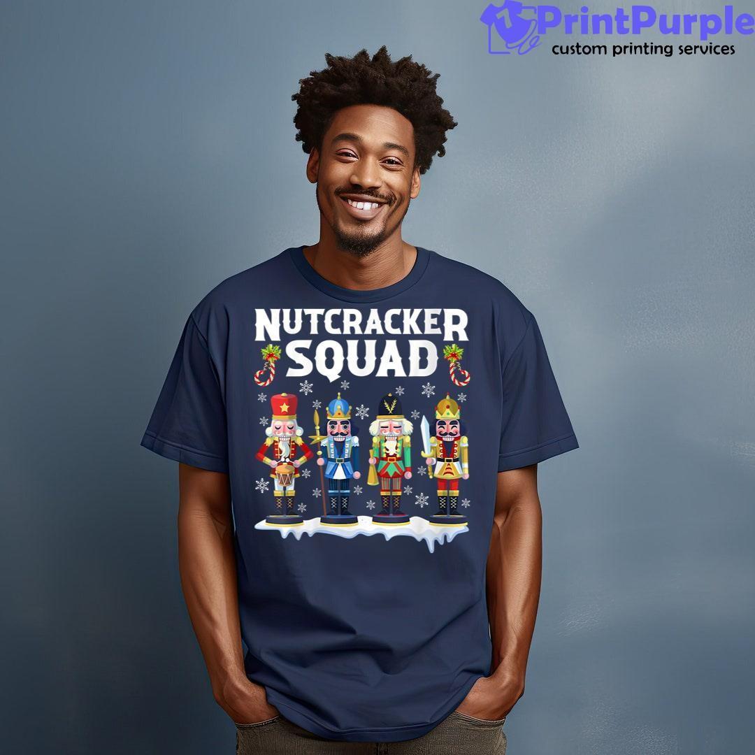 Deez Nuts Funny Xmas 2023 Nutcracker Squad Christmas Pajama Shirt - Designed And Sold By 7Printpurple