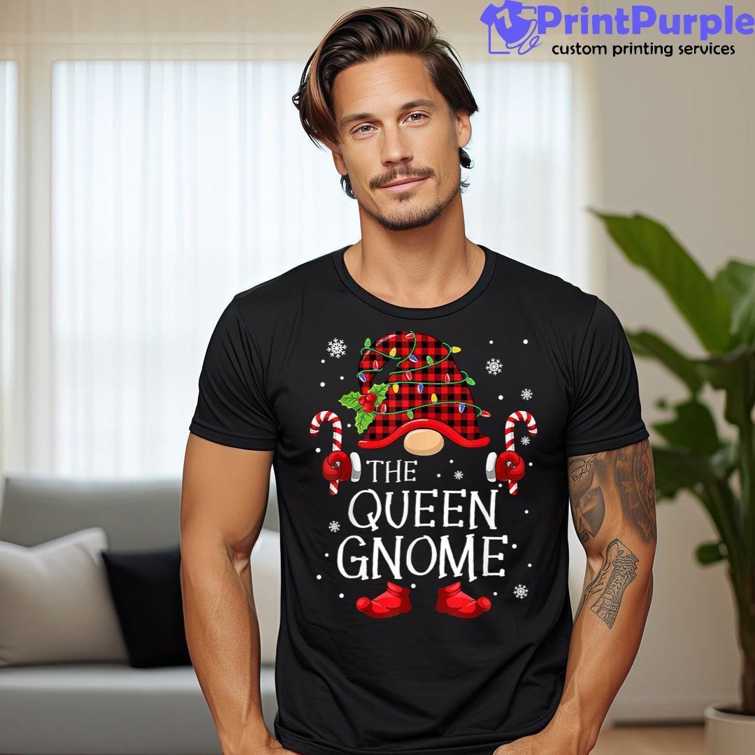 Family Matching Group The Queen Gnome Christmas Shirt - Designed And Sold By 7Printpurple
