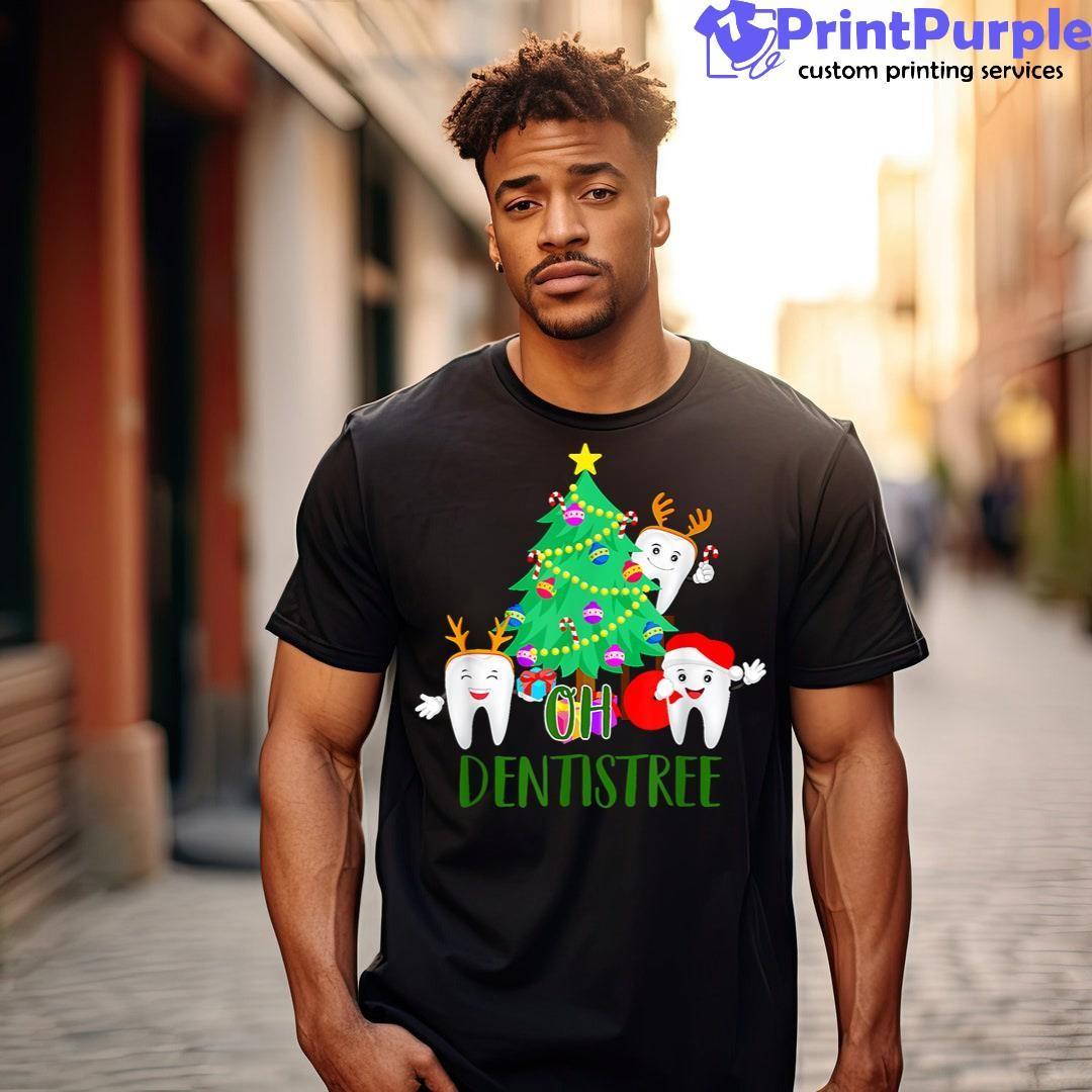 Funny Dental Christmas Christmas Dental Hygienist Oh Shirt - Designed And Sold By 7Printpurple