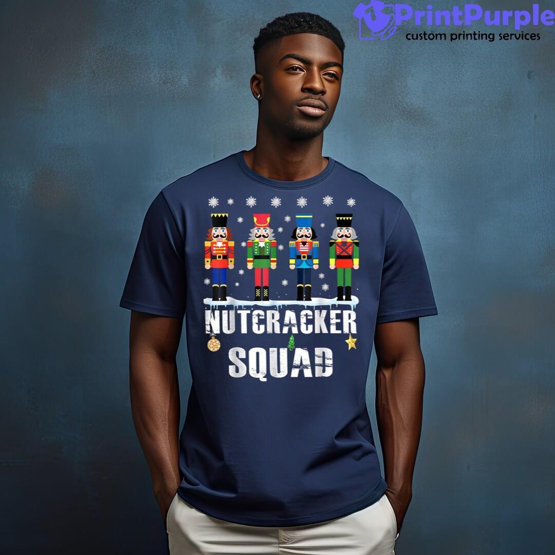 Nutcracker Squad Ballet Dance Funny Christmas Family Xmas Shirt - Designed And Sold By 7Printpurple