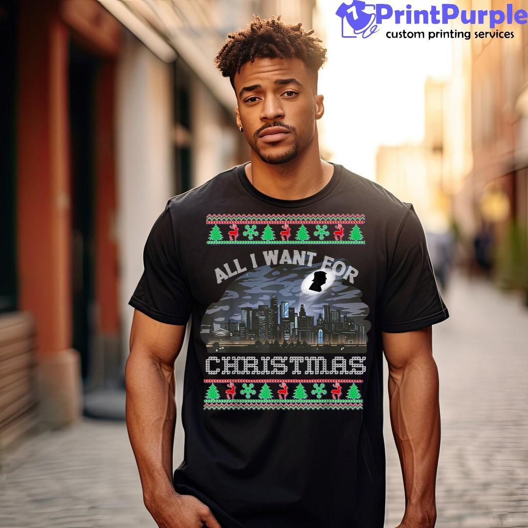 Christmas Political Humor Xmas Pro Trump Anti Biden Shirt - Designed And Sold By 7Printpurple