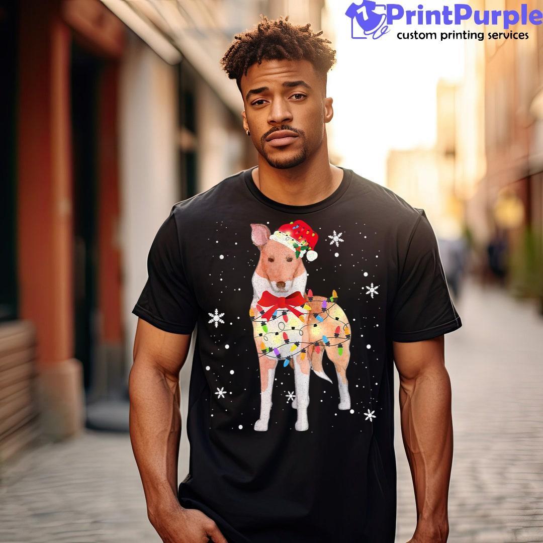Christmas Smooth Collie Unisex Shirt - Designed And Sold By 7Printpurple