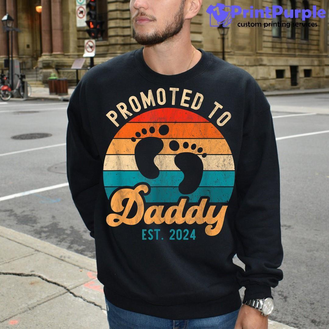 Father's Day Become A Father 2024 Dad Shirt