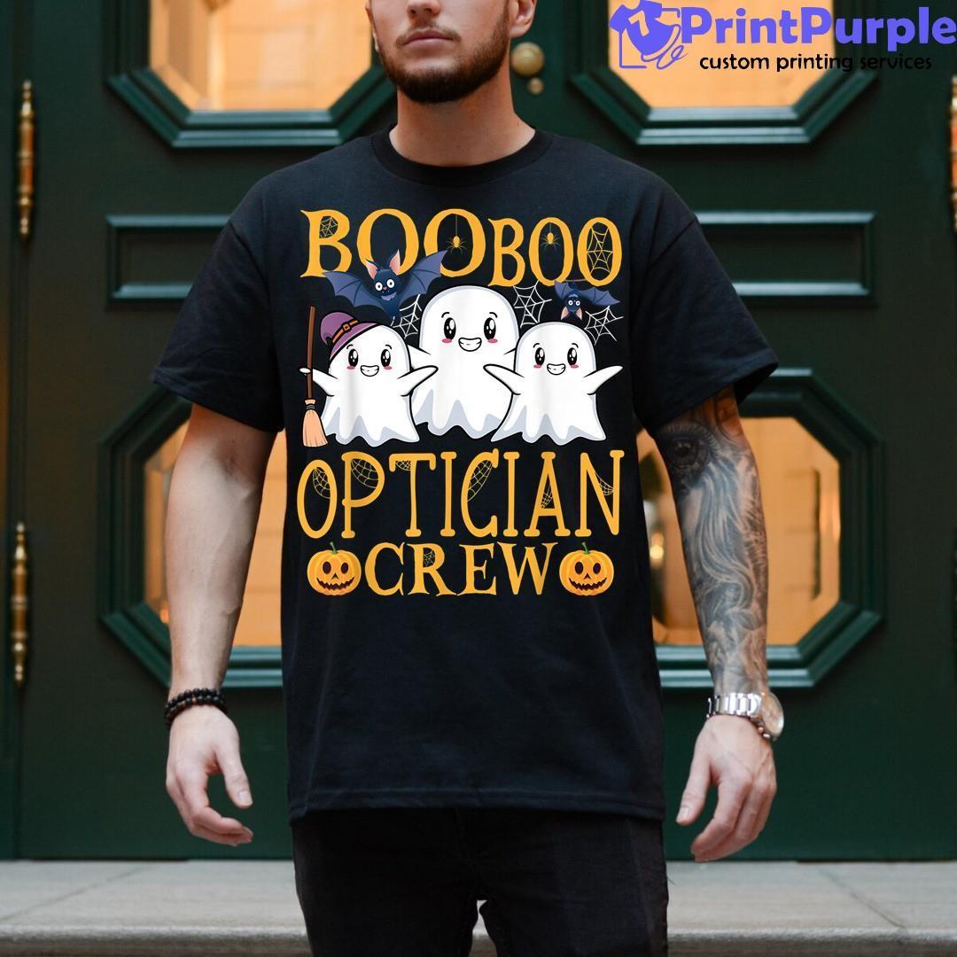Optician Halloween Job Design Halloween Crew Optician Shirt - Designed And Sold By 7Printpurple