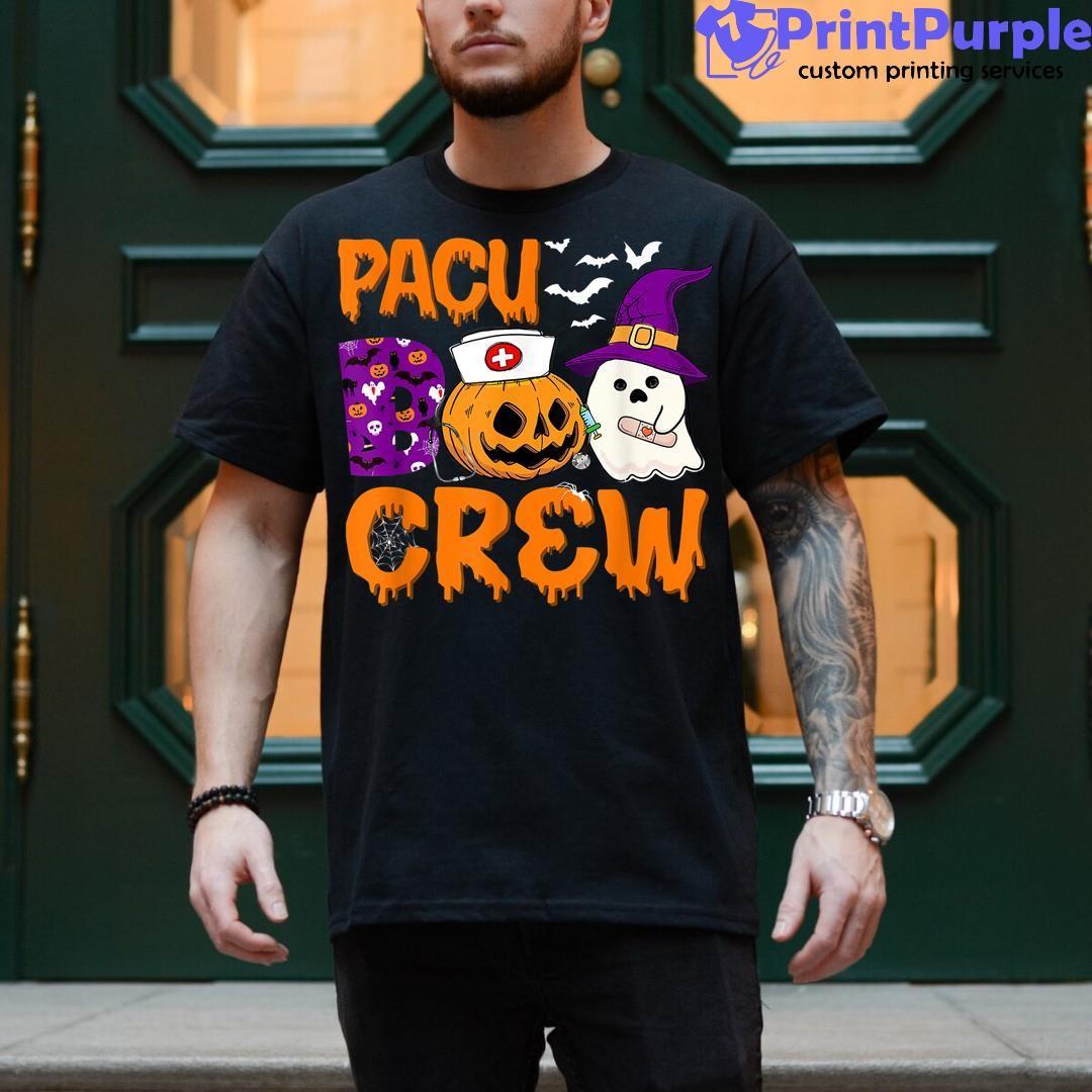 Pacu Crew Leopard Spooky Vibes Halloween S Unisex Shirt - Designed And Sold By 7Printpurple