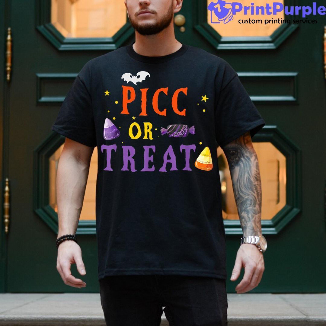 Picc Nurse Halloween Cute Vat Vascular Access Team Nursing Shirt - Designed And Sold By 7Printpurple