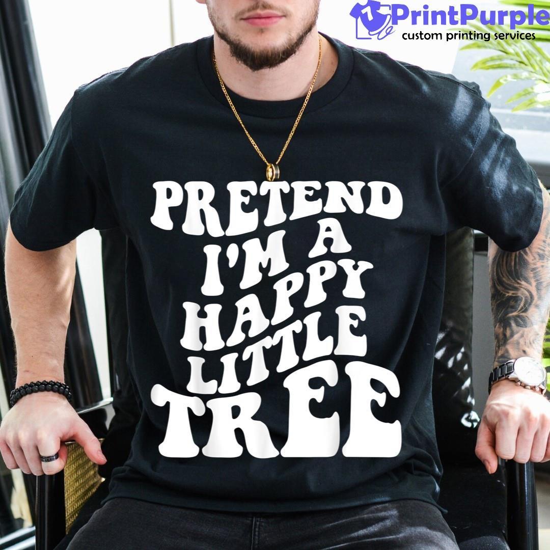 Pretend I'M A Tree Lazy Halloween Tree For Women Kid Shirt - Designed And Sold By 7Printpurple