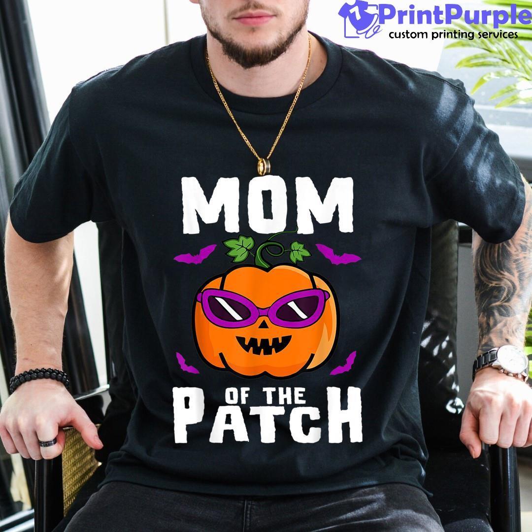 Pumpkin Mom Of The Patch Birthday Family Halloween Unisex Shirt - Designed And Sold By 7Printpurple