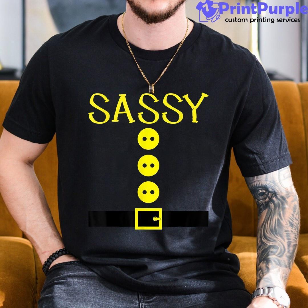 Sassy Dwarf Group Color Matching Family Halloween Shirt - Designed And Sold By 7Printpurple
