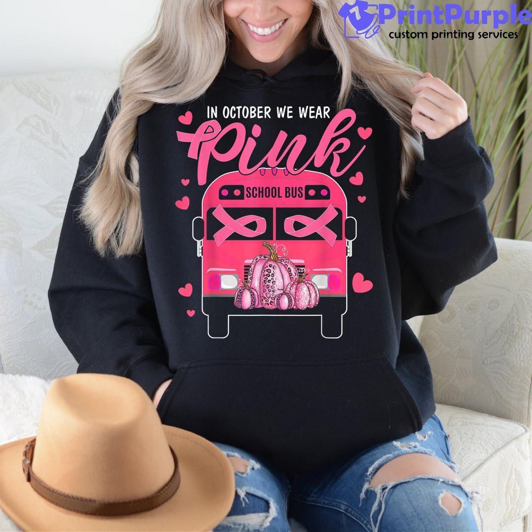 School Bus Pumpkin In October We Wear Pink Breast Cancer Awareness  Essential T-Shirt for Sale by WardDennis