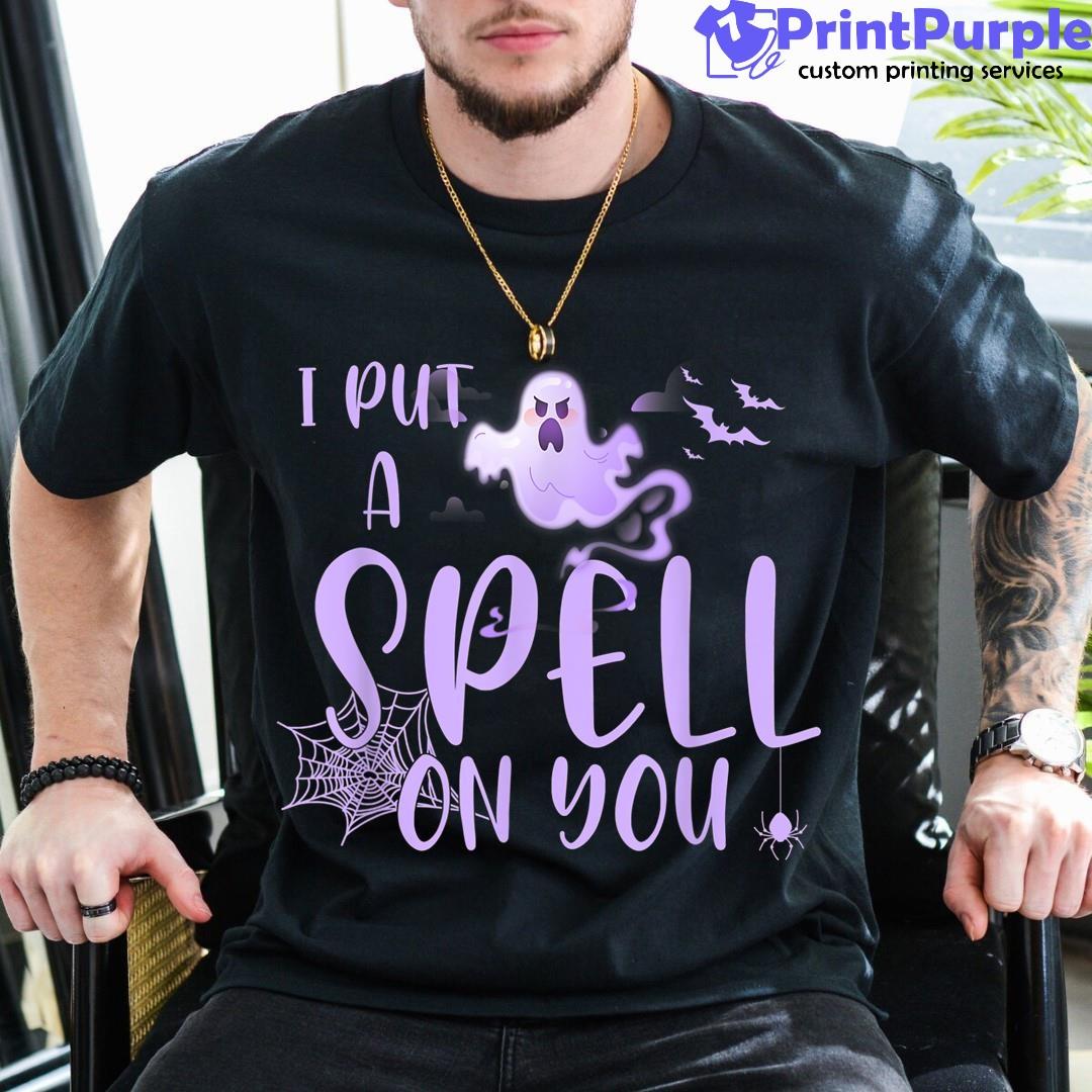 Halloween I Put A Spell On You Hocus Pocus Halloween 2023 Shirt - Designed And Sold By 7Printpurple