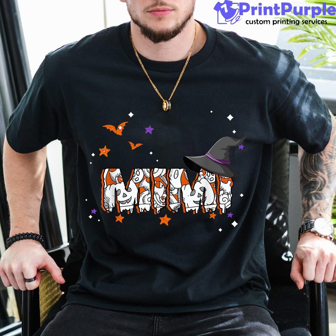 Halloween Mimi Wizard Hat Funny Matching Family Shirt - Designed And Sold By 7Printpurple