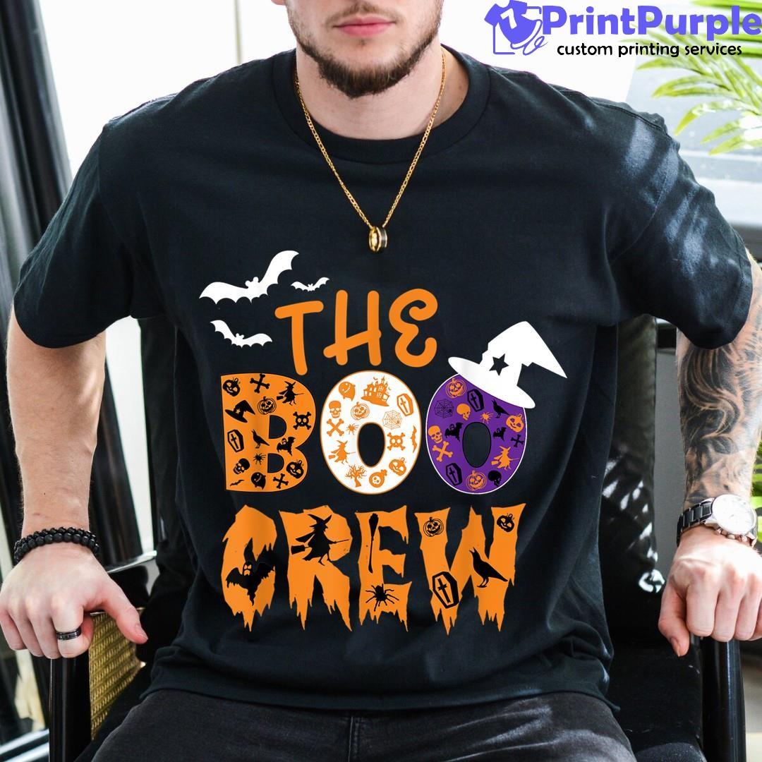 Halloween The Boo Crew For Kids Adults Trick Or Treating Shirt - Designed And Sold By 7Printpurple