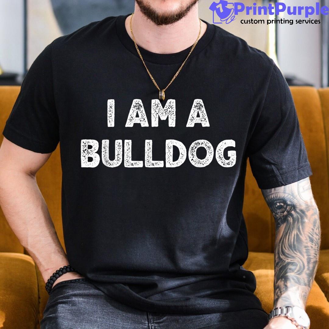 I Am A Bulldog Dog Halloween I'M Simple Easy Shirt - Designed And Sold By 7Printpurple