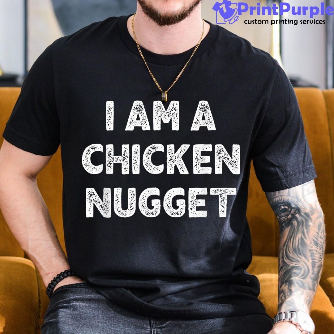 I Am A Chicken Nugget Halloween I'M Simple Easy Unisex Shirt - Designed And Sold By 7Printpurple