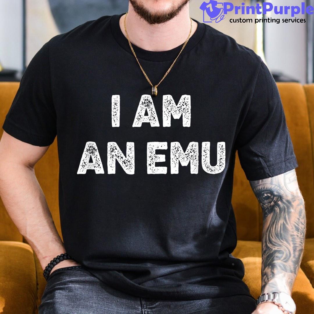 I Am A Emu Halloween I'M Simple Easy Shirt - Designed And Sold By 7Printpurple
