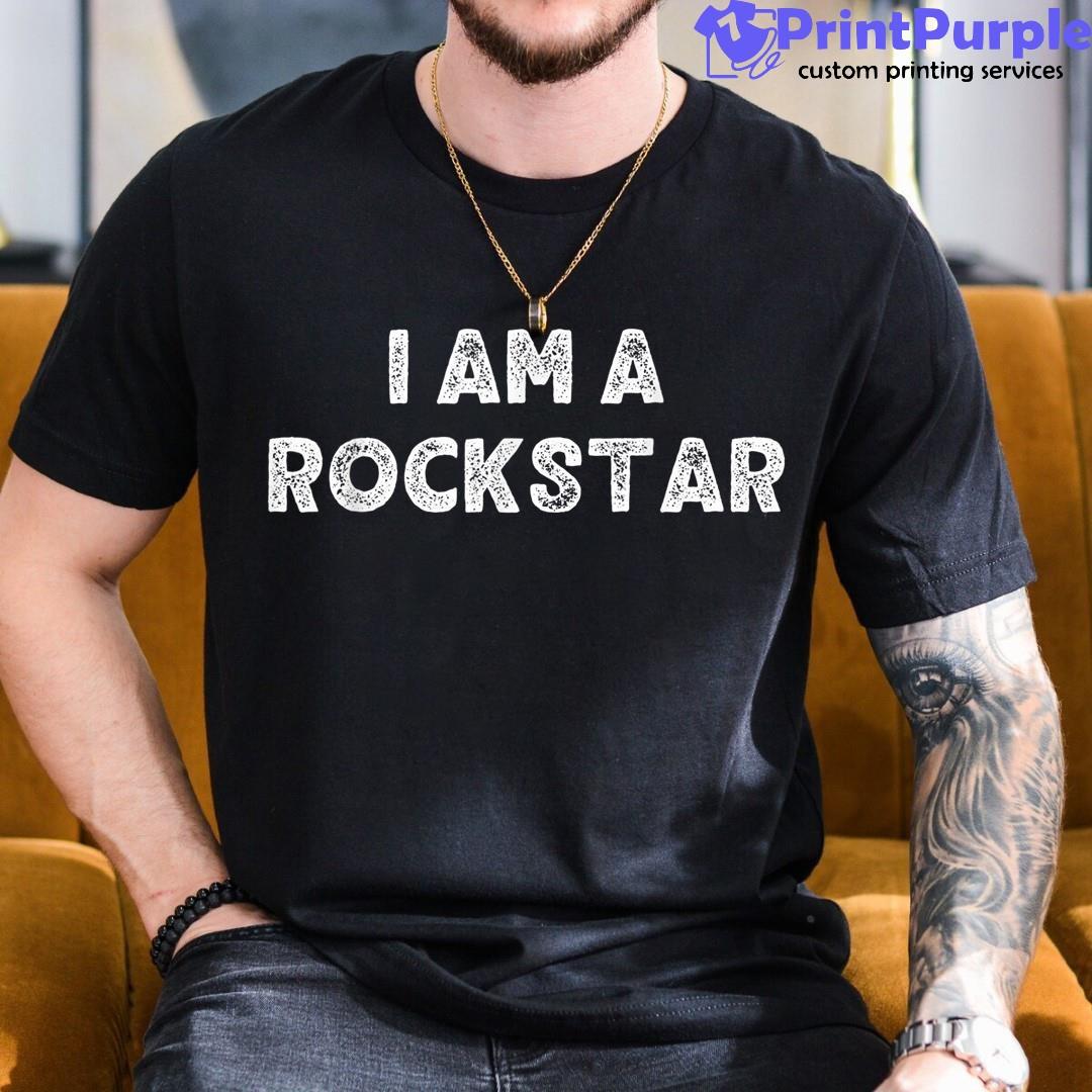 I Am A Rockstar Halloween I'M Simple Easy Shirt - Designed And Sold By 7Printpurple