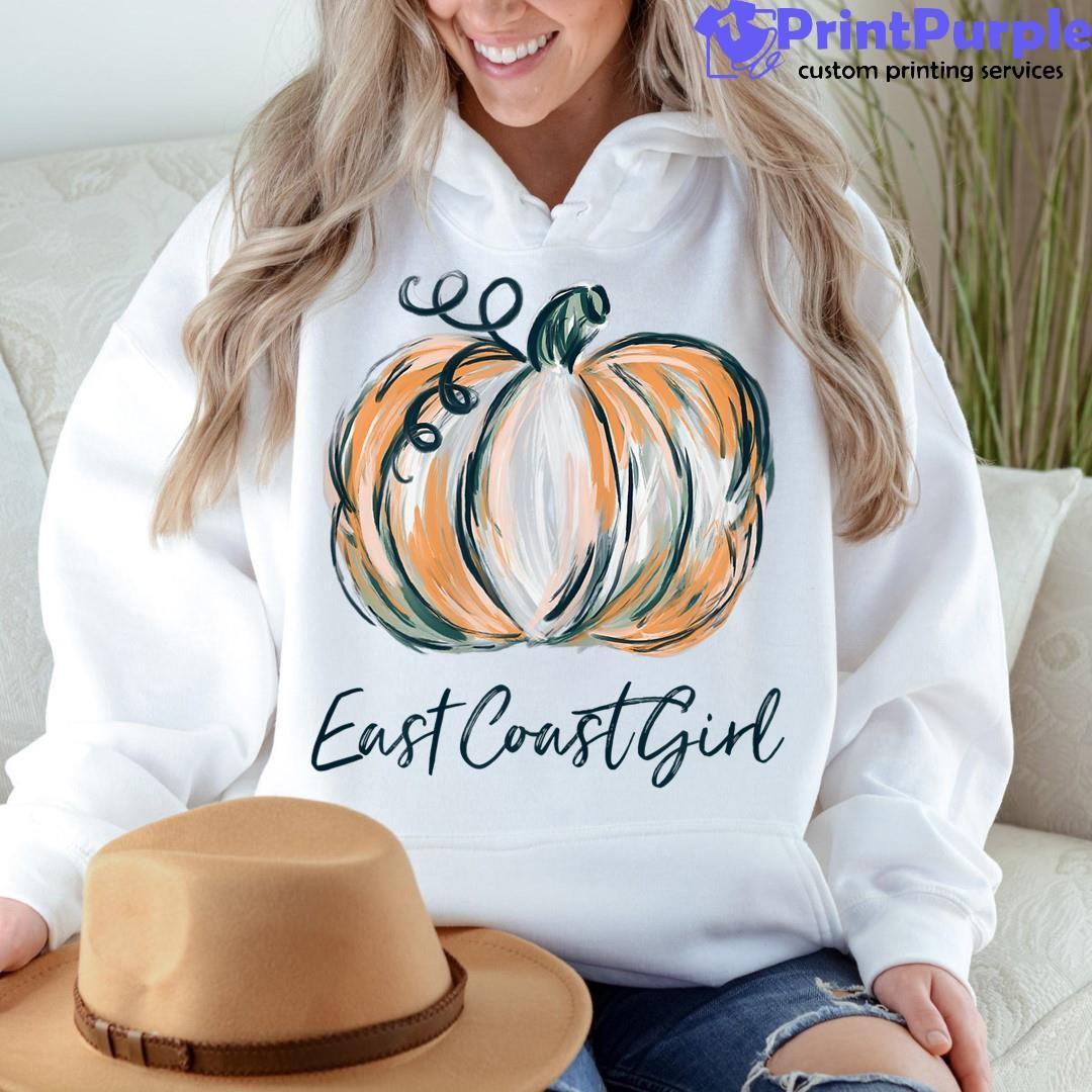 Buy Big Watercolor Sublimation Sweatshirt, Fall Rainbow Pumpkin