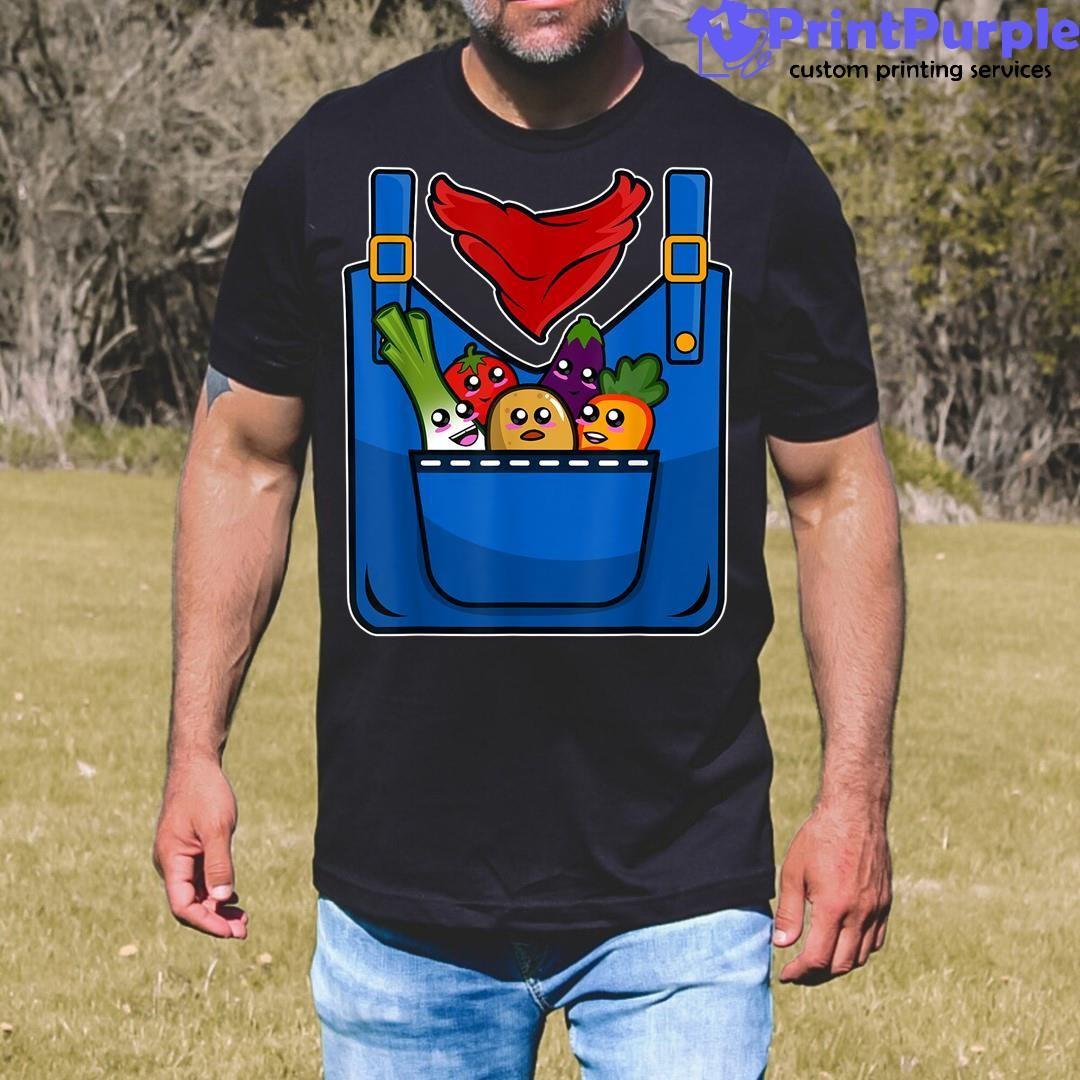 Adult Kids Halloween Farming Farmer Shirt - Designed And Sold By 7Printpurple