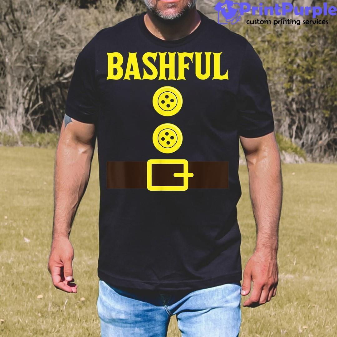 Bashful Dwarf Halloween Group Color Matching Dwarf Shirt - Designed And Sold By 7Printpurple