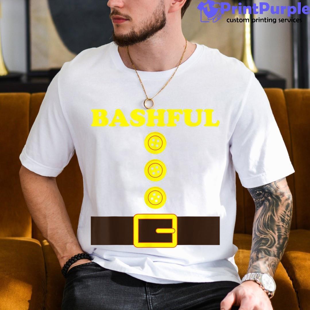 Bashful Dwarf Group Color Bashful Halloween Matching Shirt - Designed And Sold By 7Printpurple