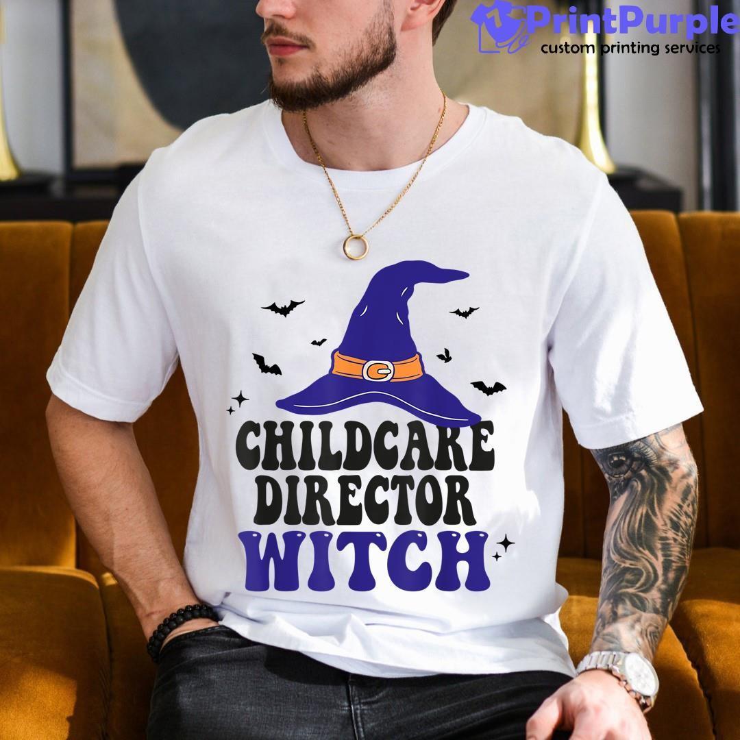 Childcare Director Witch Halloween Matching Group Shirt - Designed And Sold By 7Printpurple