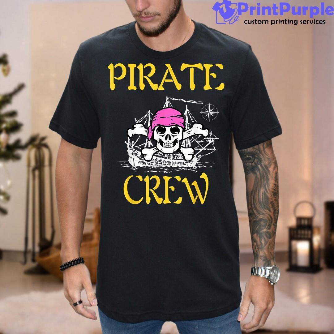 Pirate T-Shirt Pirate Crew Unisex