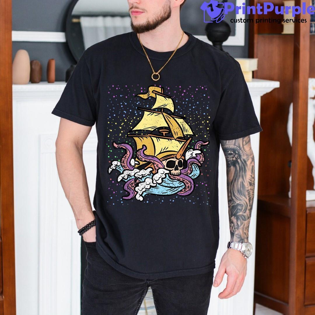 Pirate Birthday Shirt Personalized Pirate Ship Tshirt Boy 