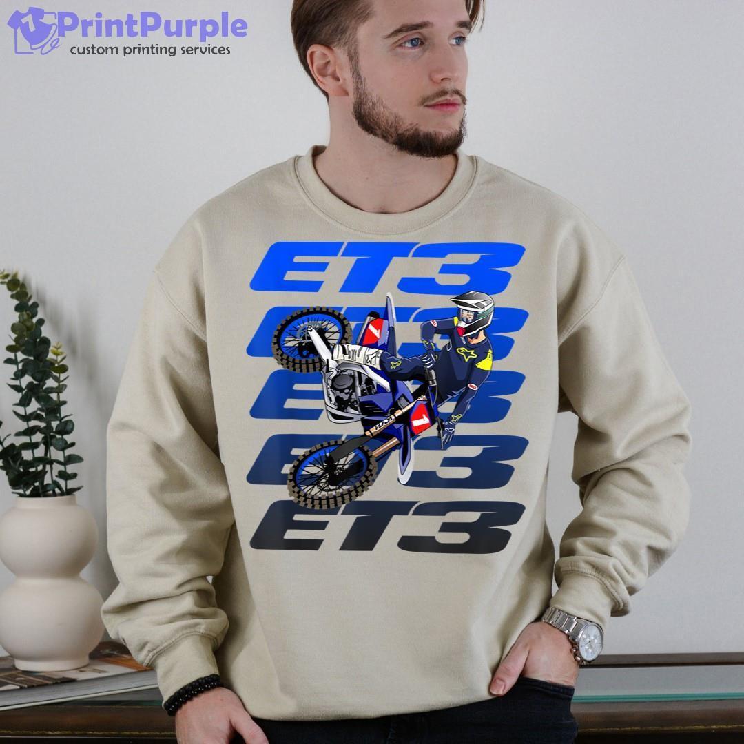 Eli Tomac Baseball Jersey Style Unisex Hoodie S - 3XL