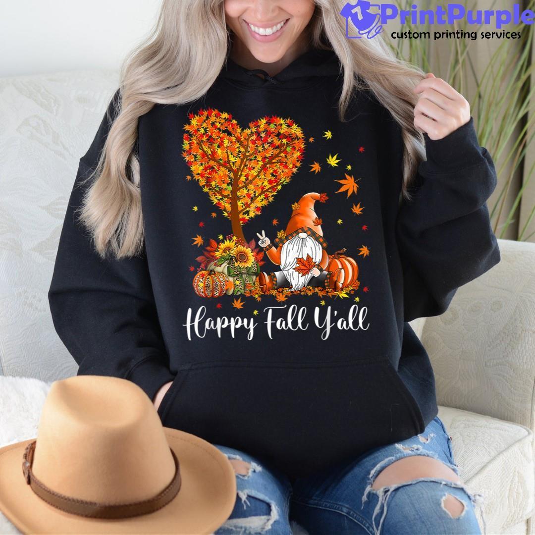 Gnomes San Francisco 49ers happy fall y'all shirt - YesItCustom