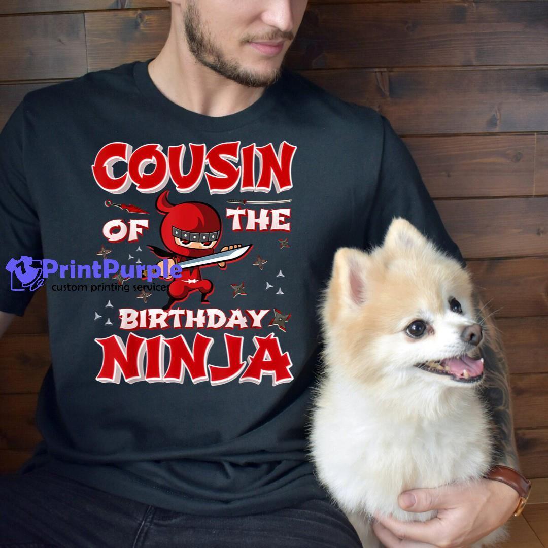 Custom Ninja Family Birthday Shirt Family Ninja Shirt 