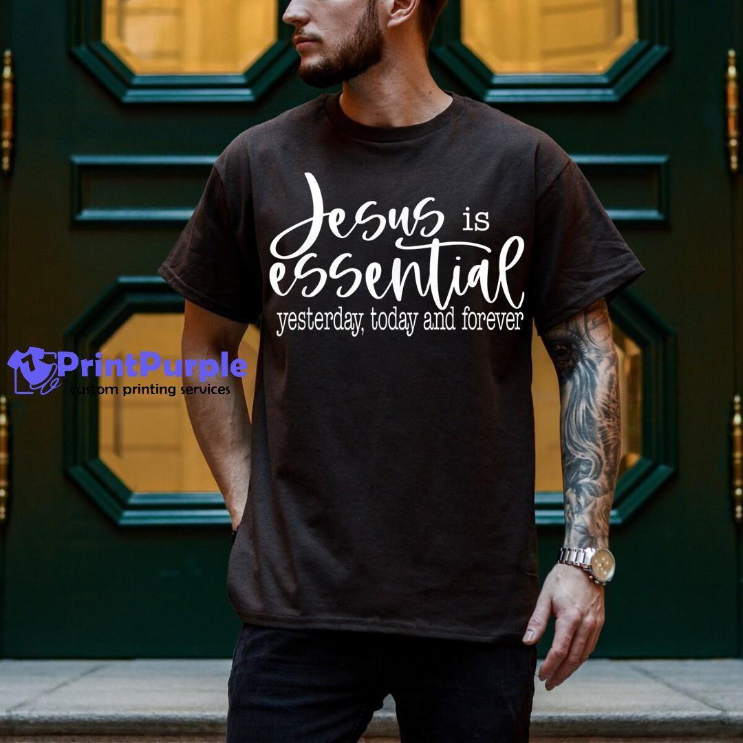 Jesus Is Essential Christian Family Matching Shirt - Designed And Sold By 7Printpurple