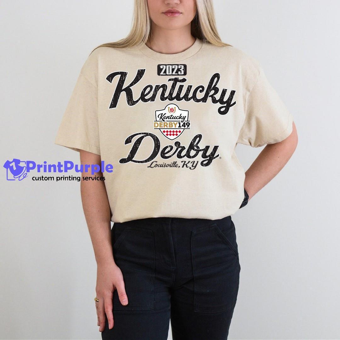 Womens Louisville Kentucky KY Vintage Athletic Black Sports Design V-Neck  T-Shirt