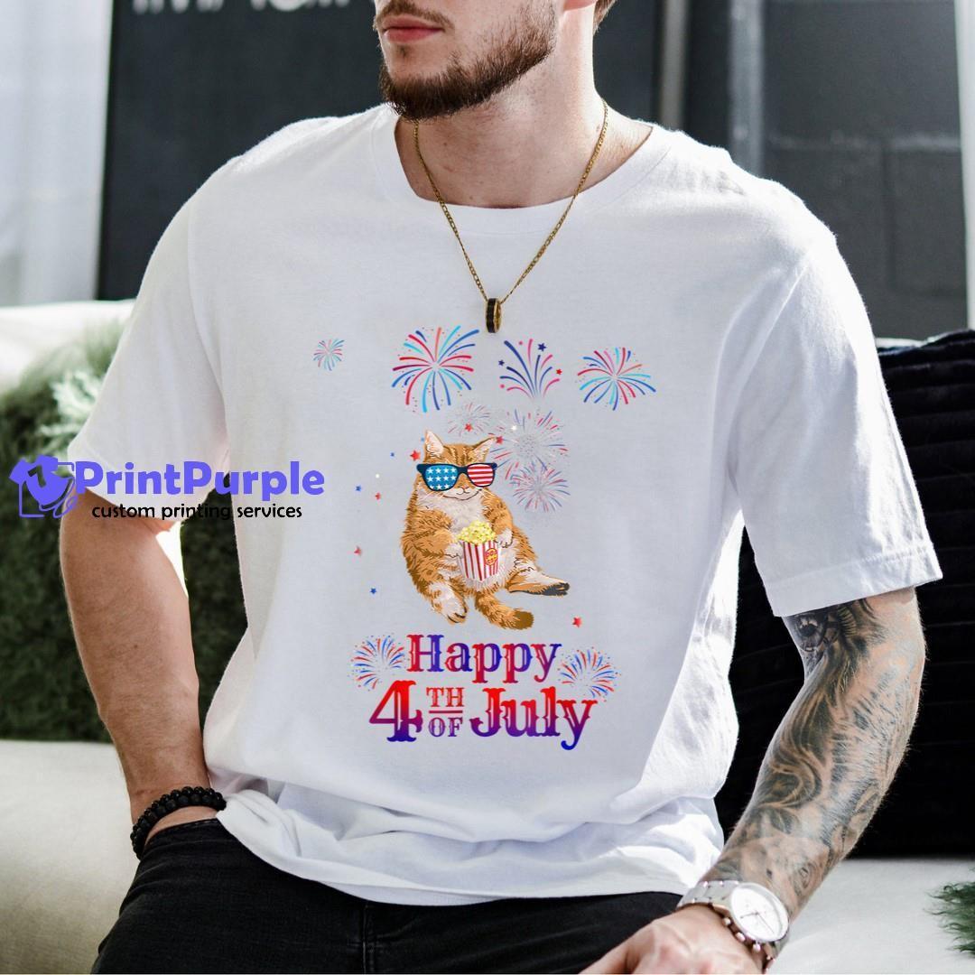 Patriotic Ca Happy 4Th Of July Unisex Shirt - Designed And Sold By 7Printpurple