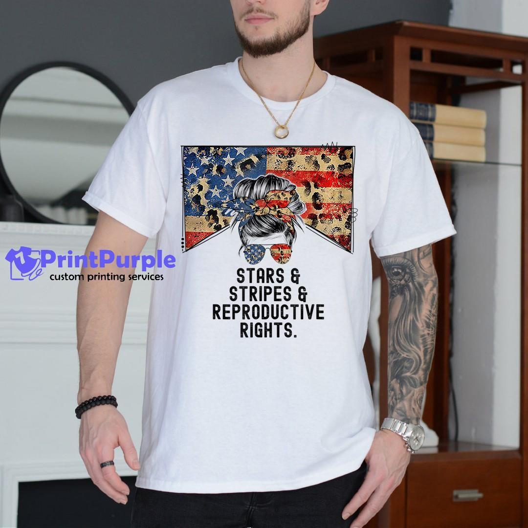 Pro Choice Feminist 4Th Of July Stars Stripes Equal Rights Shirt - Designed And Sold By 7Printpurple