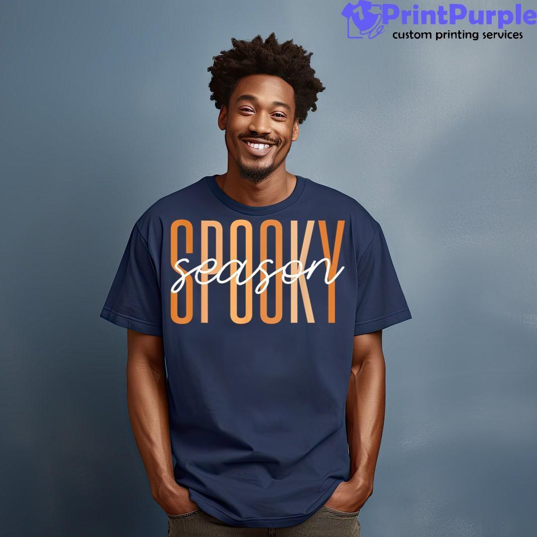 Spooky Season Fall Halloween Thanksgiving Sweatershirt - Designed And Sold By 7Printpurple