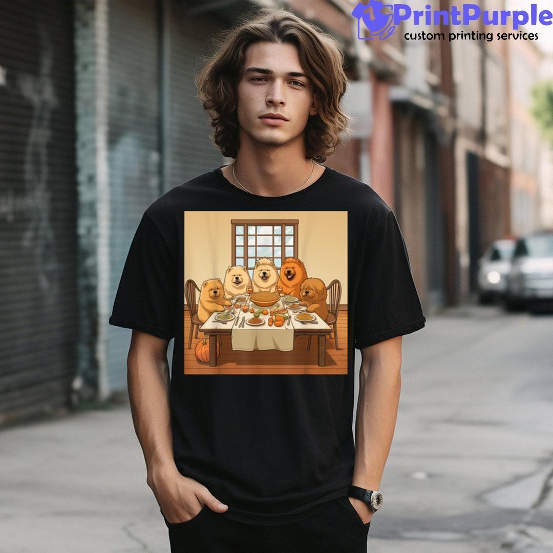 Thanksgiving Chow Chow Chow Chow Thanksgiving Shirt - Designed And Sold By 7Printpurple