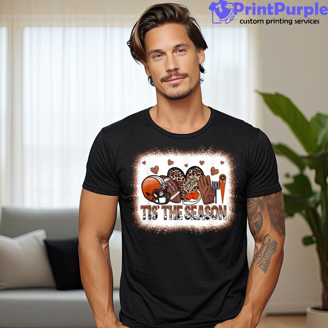 Tis The Season Football For Lover Football And Thanksgiving Shirt - Designed And Sold By 7Printpurple