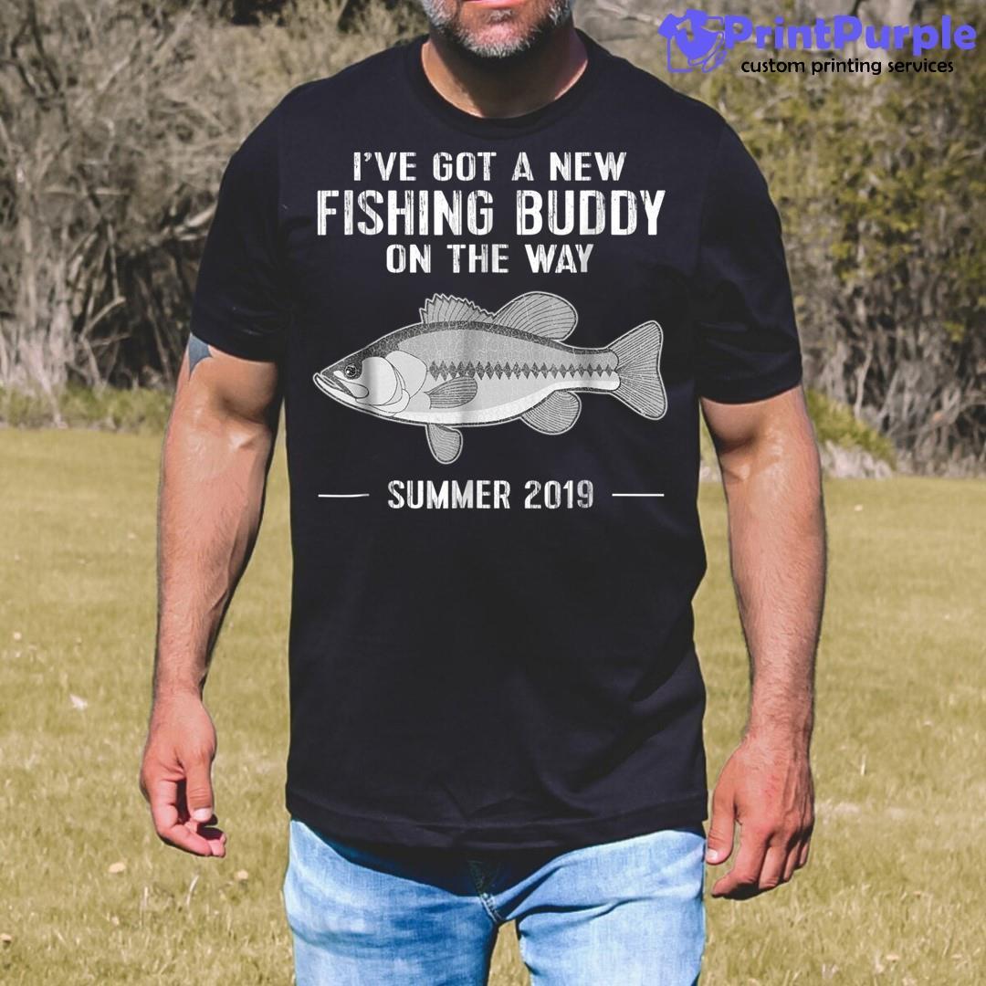 Baby Announce Fishing Future Dad Coming Summer 2019 Shirt - Designed And Sold By 7Printpurple