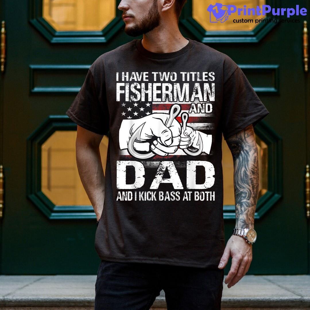 I'd Rather Be Fishing With Dad Father and Son Fish Together Shirt