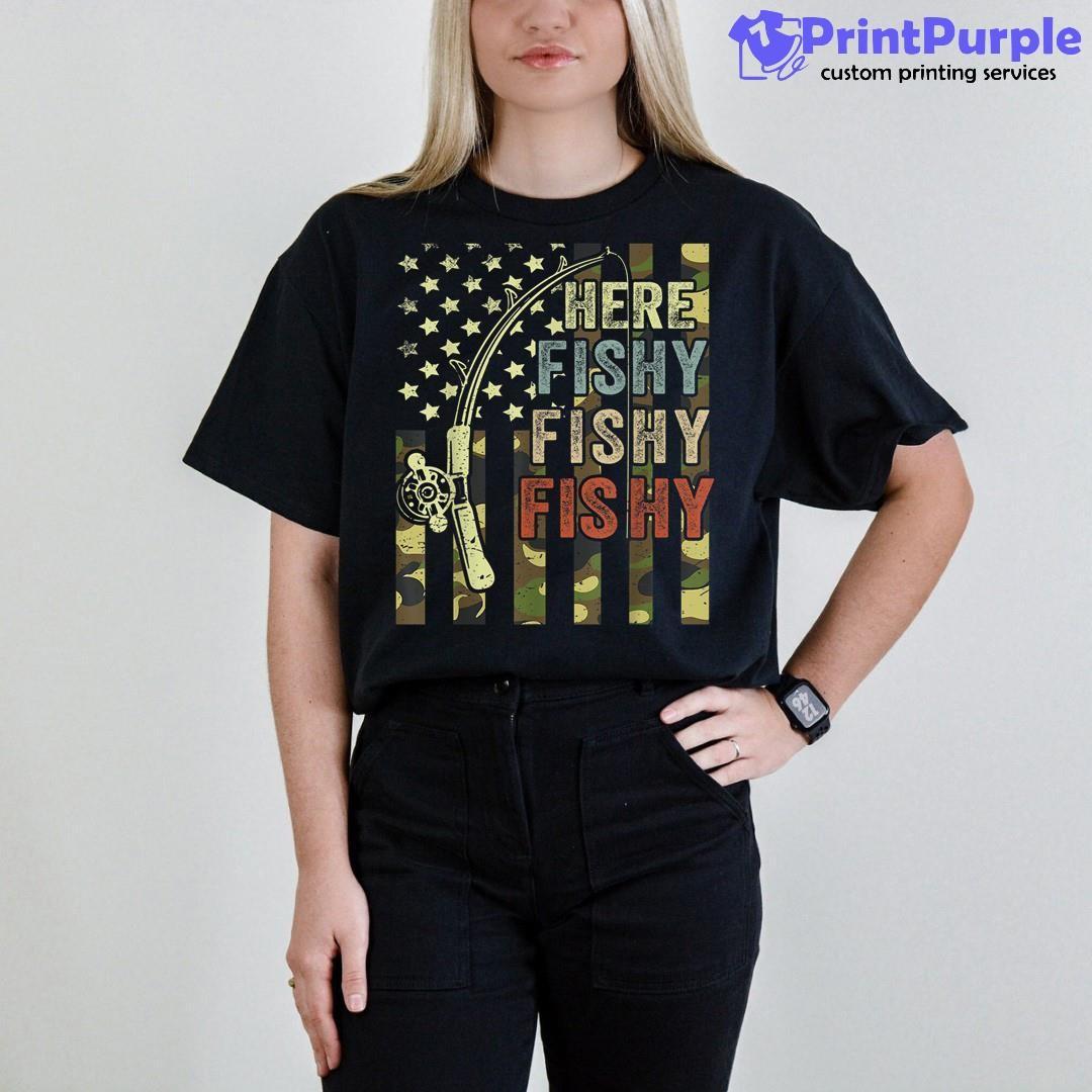 Here Fishy T-Shirt XL