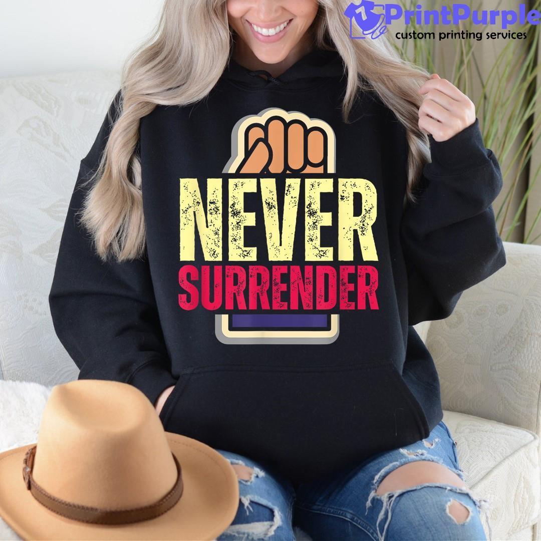  I Stand With Trump Never Surrender Support For Donald Trump Zip  Hoodie : Clothing, Shoes & Jewelry